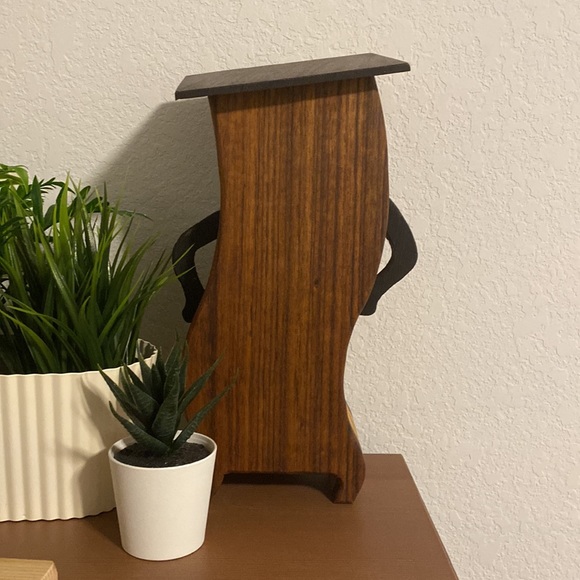 Fun Standing Clock with Storage Compartments - Picture 3 of 12